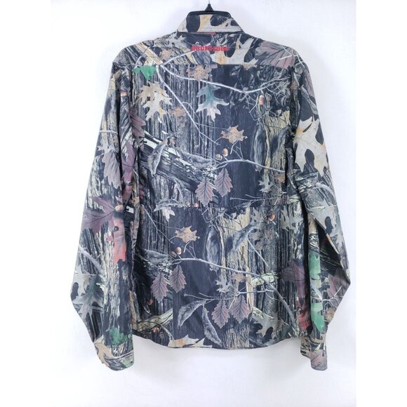 Rocks Edge Vented Hunting Shirt Men's Size Small Camouflage - Picture 2 of 8